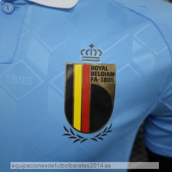 Nuevo Jugadores 2ª Camiseta Belgica 2024 Azul Baratas